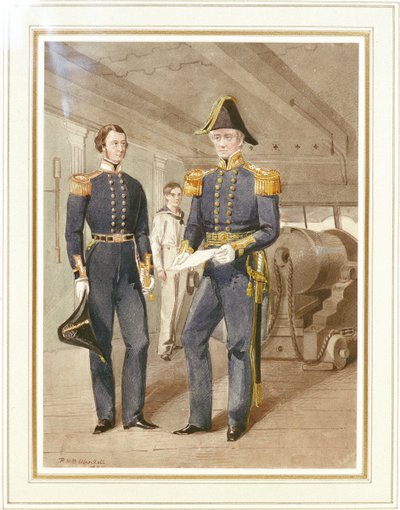La Marine Royale. No 4. Compagnon. Garçon de 2e classe. Commodore - Richard Ubsdell