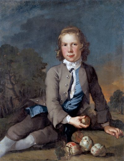 Garçon avec des pommes, 1729-1740 - Richard Wilson