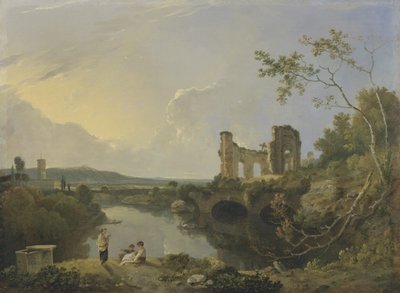 Paysage italien (Matin), c.1760-65 - Richard Wilson