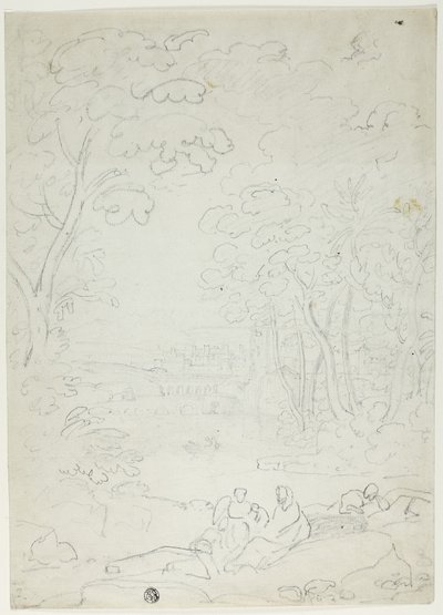Repos pendant la fuite en Égypte - Richard Wilson