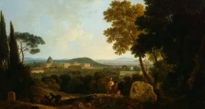 Saint-Pierre et le Vatican depuis le Janicule, Rome - Richard Wilson