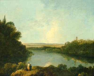 Le lac de Nemi près de Rome, vers 1760 - Richard Wilson