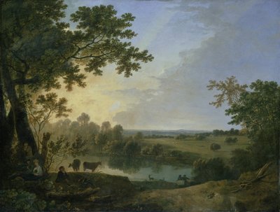 Vue dans le parc de Windsor, début des années 1760 - Richard Wilson