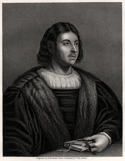 Giovanni Boccaccio, auteur et poète italien, 19ème siècle - Richard Woodman