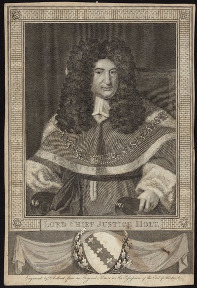 Lord Chief Justice Holt - Richard van Bleeck