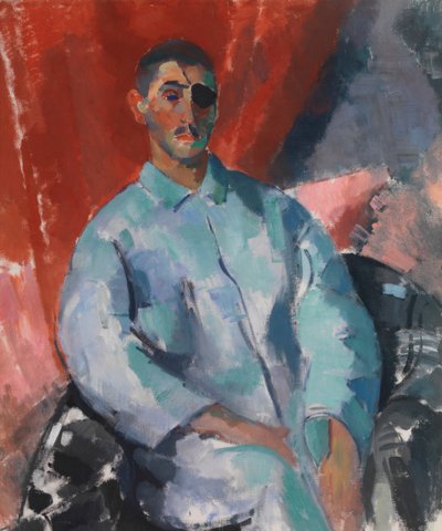 Rik avec un cache-œil noir - Rik Wouters