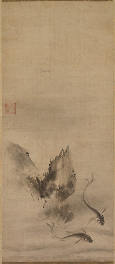 Poisson et rocher - Rinkyo