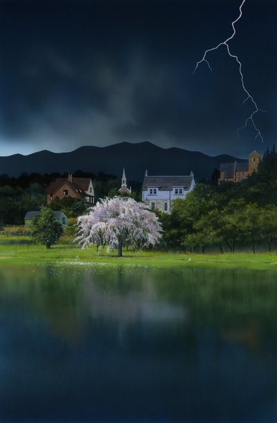 Le mois le plus cruel, 2008 (acrylique sur panneau) - Rob Wood