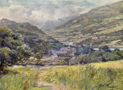 Boddnant Hall, vallée de Conway - Robert (after) Fowler