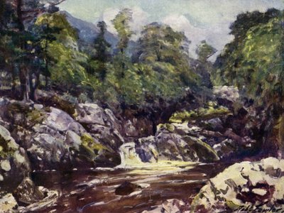 Dans la vallée de Lledr - Robert (after) Fowler