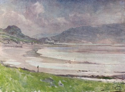 Lumière argentée, rivage de Conway - Robert (after) Fowler