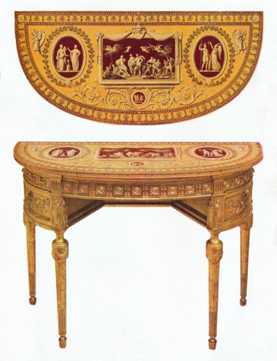 Une paire de tables d