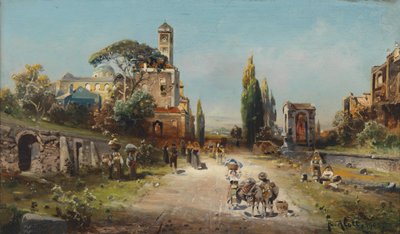 Robert Alott Via Appia 1905 - Robert Alott