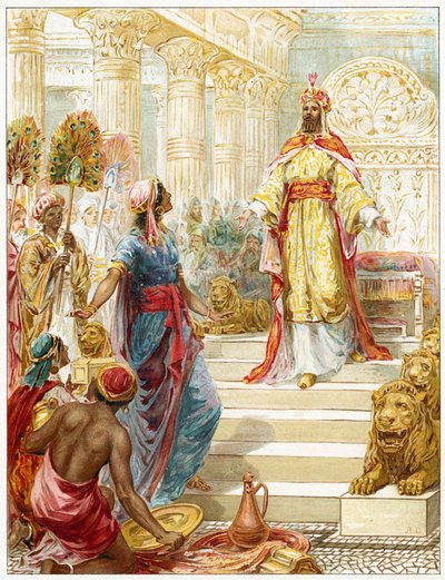 Salomon et la Reine de Saba - Robert Ambrose Dudley