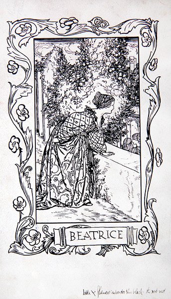 Béatrice, des Héroïnes de Shakespeare par Anna Murphy Jameson - Robert Anning Bell