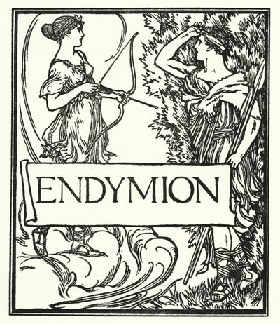 Illustration pour les poèmes de John Keats : Endymion - Robert Anning Bell