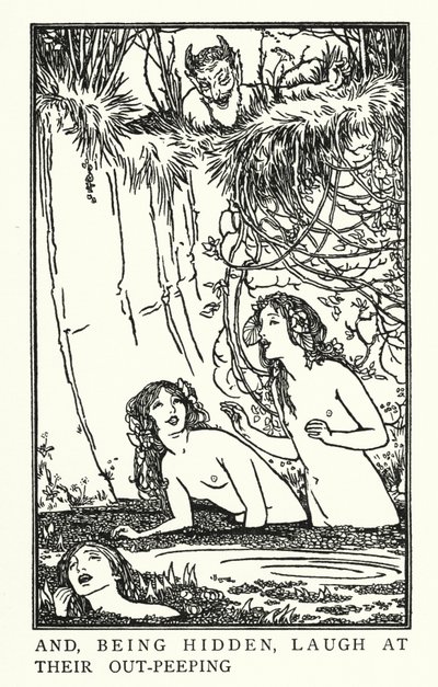 Illustration pour Poèmes de John Keats : Endymion - Robert Anning Bell
