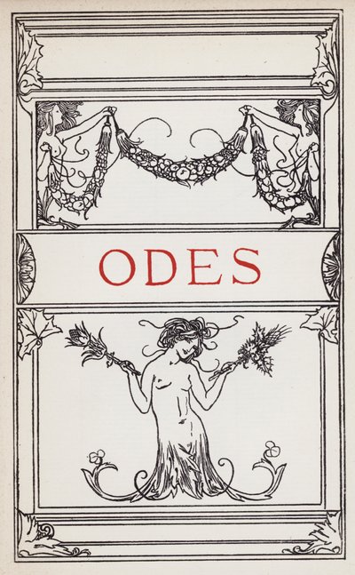 Illustration pour les Poèmes de John Keats : Odes - Robert Anning Bell