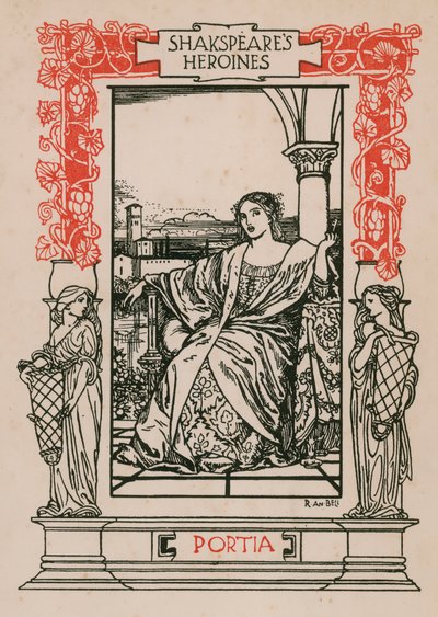 Portia, Le Marchand de Venise - Robert Anning Bell