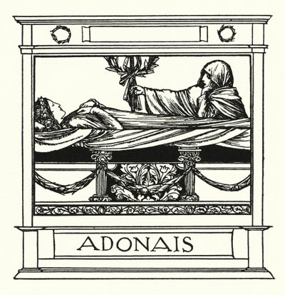 Shelley : Adonais - Robert Anning Bell