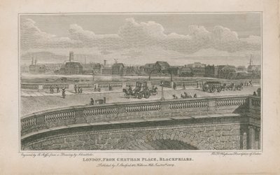Londres, depuis Chatham Place, Blackfriars - Robert Blemell Schnebbelie