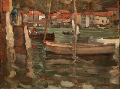 Barques à rames près d