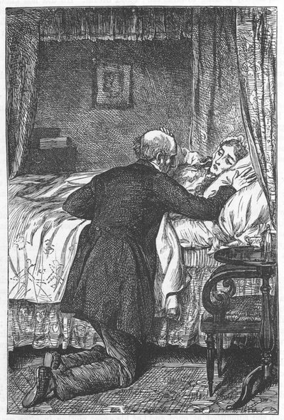 Scène de Scènes de la vie cléricale par George Eliot, 1883 - Robert Brown