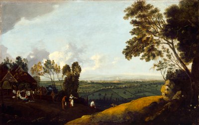 Vue de Londres depuis Highgate, vers 1775 - Robert Crone