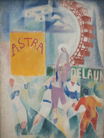 Die Mannschaft von Cardiff - Robert Delaunay