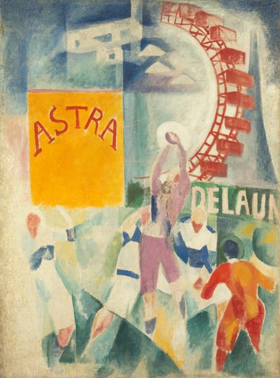 Die Mannschaft von Cardiff - Robert Delaunay