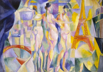 La ville de Paris, c.1911 (oil on canvas) - Robert Delaunay