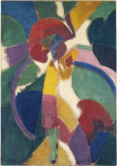 Femme avec une ombrelle - Robert Delaunay