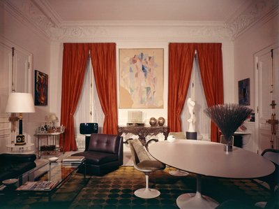 Salon de Georges Pompidou au palais de l
