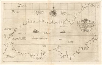 Carte de 1646 de la Méditerranée occidentale et de Gibraltar par Robert Dudley - Robert Dudley