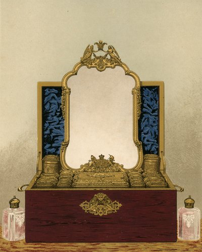 Trousse de toilette, présentée par les dames et messieurs de la maison de Sa Majesté (chromolitho) - Robert Dudley