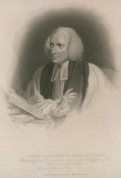 Portrait de Robert Lowth - Robert Edge Pine