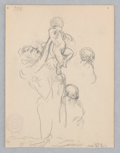 Étude pour une femme dansante, "Moods to Music," Mendelssohn Glee Club, New York, NY - Robert Frederick Blum
