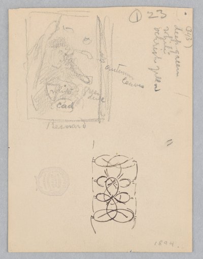 Étude pour le paysage, « Moods to Music », Mendelssohn Glee Club, New York, NY - Robert Frederick Blum