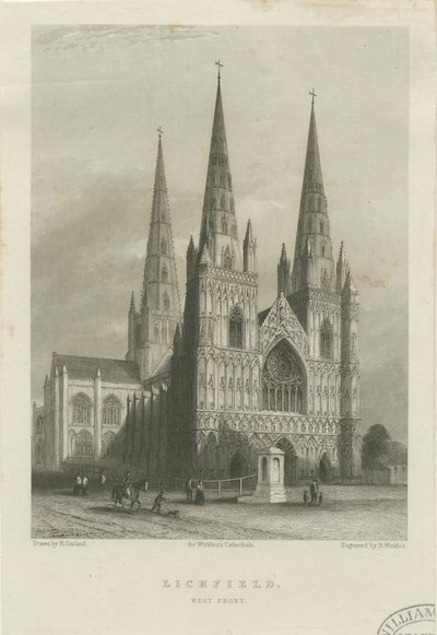 Cathédrale de Lichfield - Façade ouest - Robert Garland