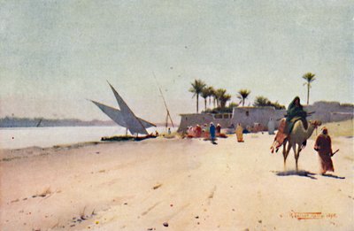 Un village du Nil, vers 1880, 1904 - Robert George Talbot Kelly