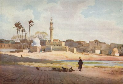 Le village de Salamun, vers 1880, 1904 - Robert George Talbot Kelly
