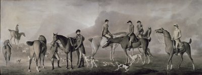 Tom Conolly de Castletown chassant avec ses amis, 1769 - Robert Healy