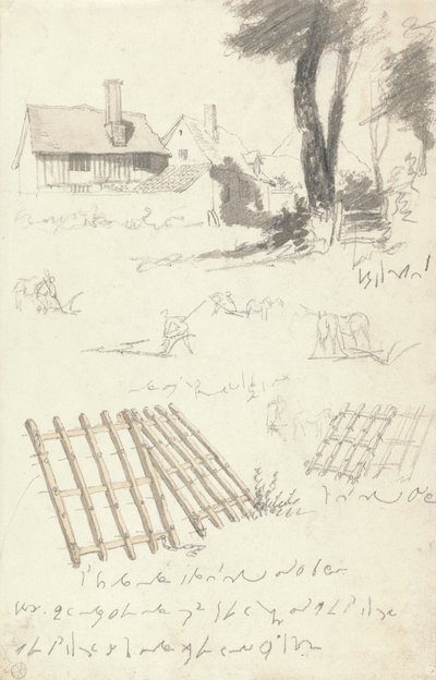 Études de fermes près d