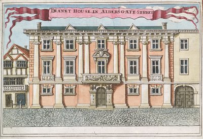 Maison Thanet dans Aldersgate Street, du 