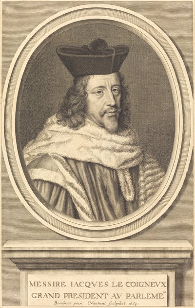 Jacques Le Coigneux - Robert Nanteuil after Henri Beaubrun