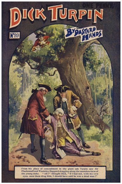 Dick Turpin (lithographie en couleur) - Robert Prowse Jnr