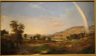 Paysage avec arc-en-ciel - Robert S. Duncanson