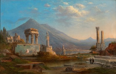 Vésuve et Pompéi - Robert S. Duncanson