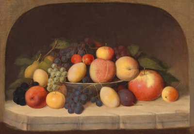 Nature morte aux fruits, vers 1849 (huile sur toile) - Robert Seldon Duncanson