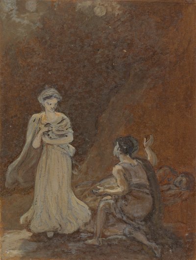 Lysandre se Réveillant pour Voir Hélène - Robert Smirke